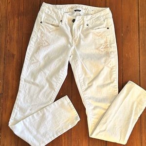 American Eagle White Skinny Jeans size 4
